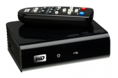 Медиаплеер для внешнего HDD Western Digital TV 2gen (WDBABG0000NBK-EESN) + карточка «25»